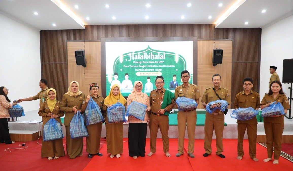 Halal Bihalal Dinas TPHP Kalteng Perkuat Kekompakan ASN dan Semangat Kolaborasi Pascalebaran