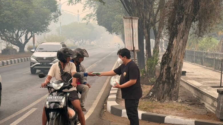 Bangkit Pemuda Kalteng Ajak Warga Perkuat Kepedulian Cegah Karhutla